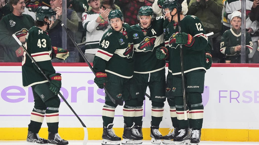 Kaprizov, Wallstedt lead Minnesota Wild to 2-1 victory over Columbus Blue Jackets — WCCO / CBS Minnesota, Woodbury Sports news