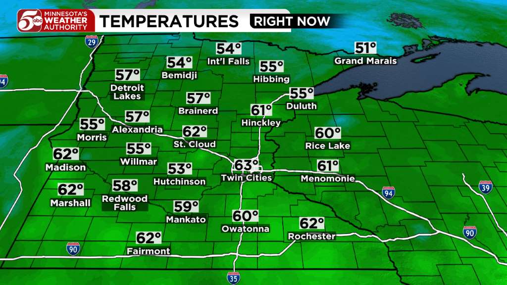 Wednesday forecast: Mostly sunny skies and warm — KSTP 5