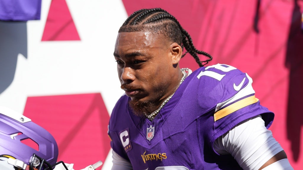 Vikings list wide receivers Justin Jefferson and Jordan Addison as questionable to play the Saints — KSTP 5, Woodbury Sports news