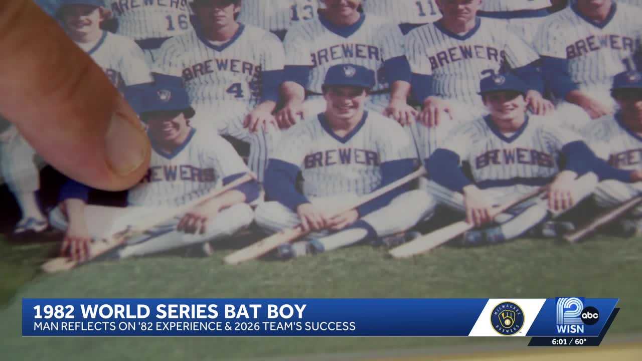 'What an experience!': Former Brewers bat boy recalls 1982 World Series run — WISN 12 Milwaukee, Woodbury Sports news