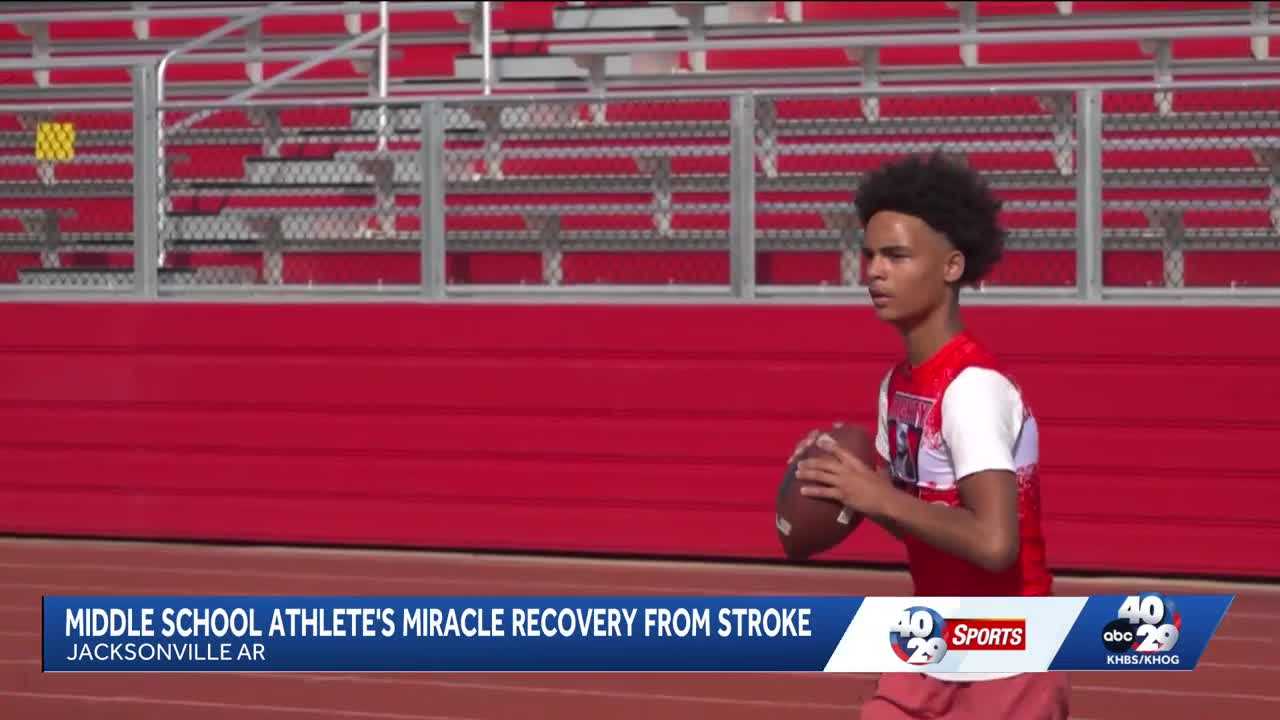 12-year-old football player recovering after spinal cord stroke — WESH 2 Orlando, Woodbury Sports news