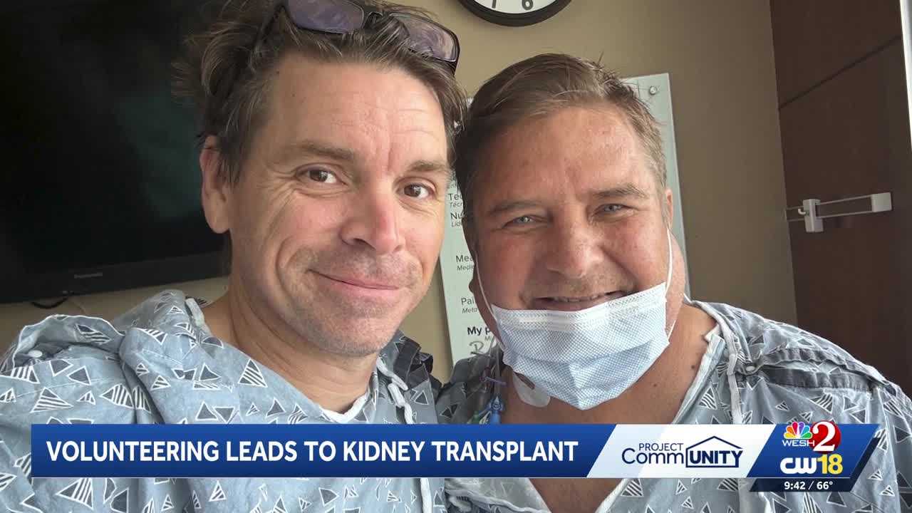Seminole County man donates kidney to save fellow volunteer — WESH 2 Orlando, Woodbury Community news