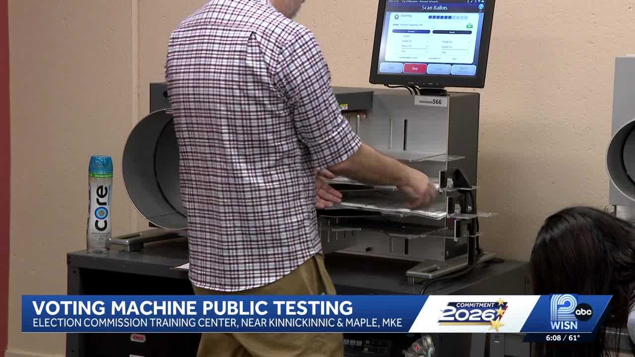Milwaukee election officials test voting machines to prevent errors ahead of general election — WISN 12 Milwaukee, Woodbury Community news