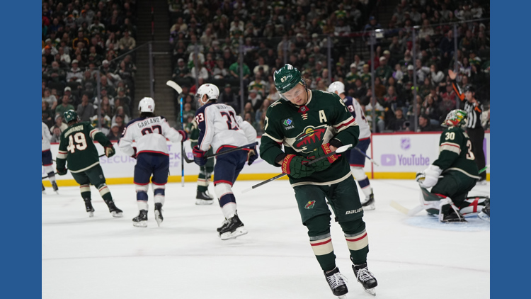 Kaprizov’s NHL-leading 10th goal lifts Wild past Blue Jackets — KARE 11 Sports, Woodbury Sports news