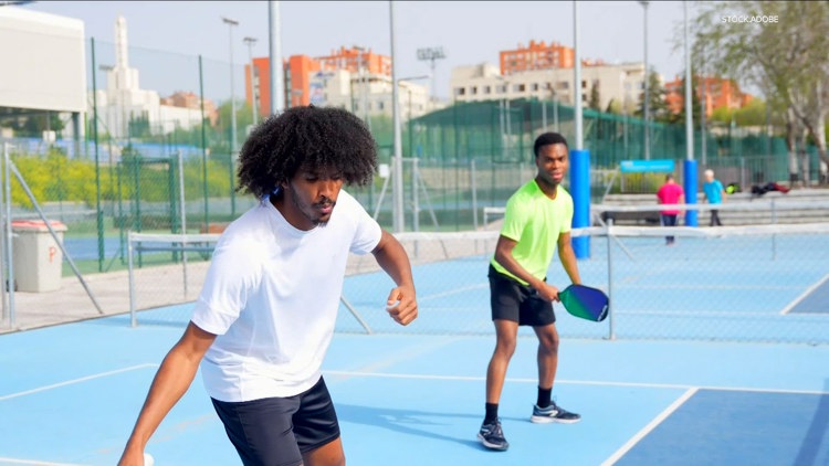 Smashing Stigma: Pickleball for men's mental health — KARE 11 Local, Woodbury Health news