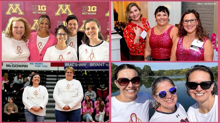Firefly Sisterhood: Connecting breast cancer patients with mentors nationwide — KARE 11 Local, Woodbury Community news