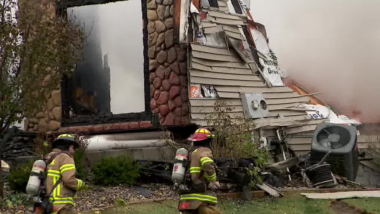 Victoria house fire leaves extensive damage, closes road near school — FOX 9, Woodbury Schools news