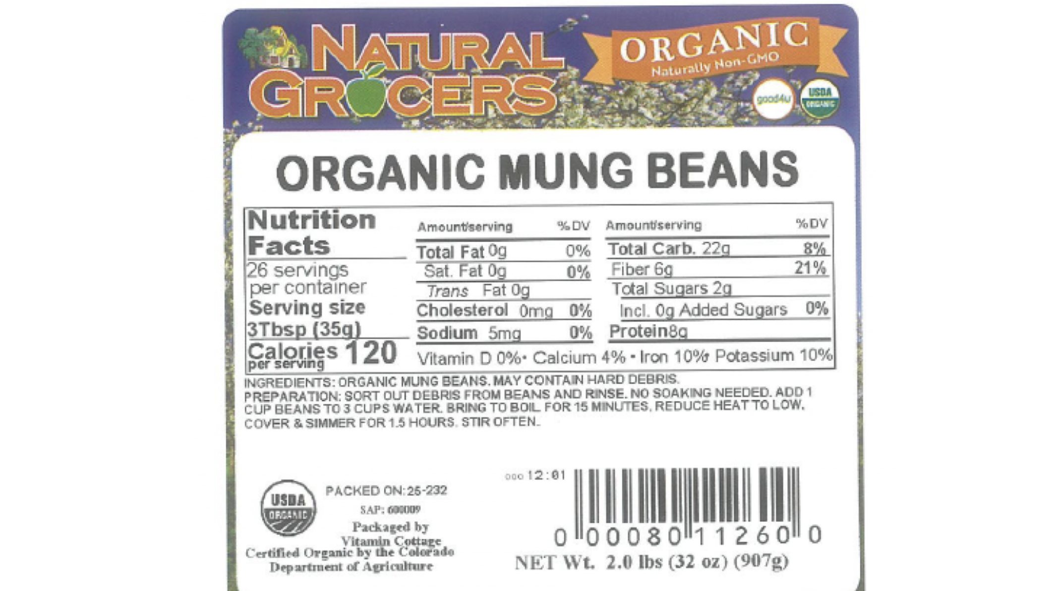 Mung beans recalled after glass fragments found in product — Woodbury Business news