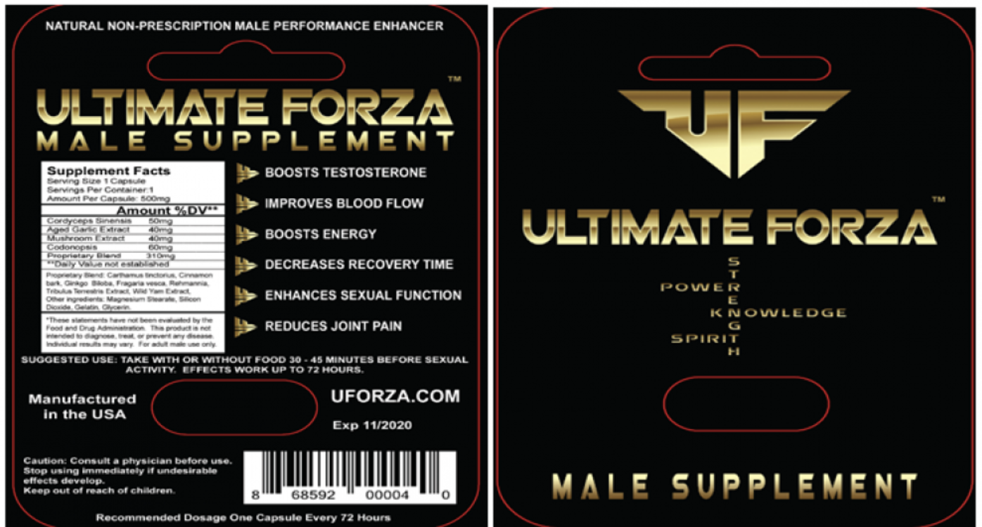Male supplement recalled over undeclared Viagra, Cialis ingredients — Woodbury Community news