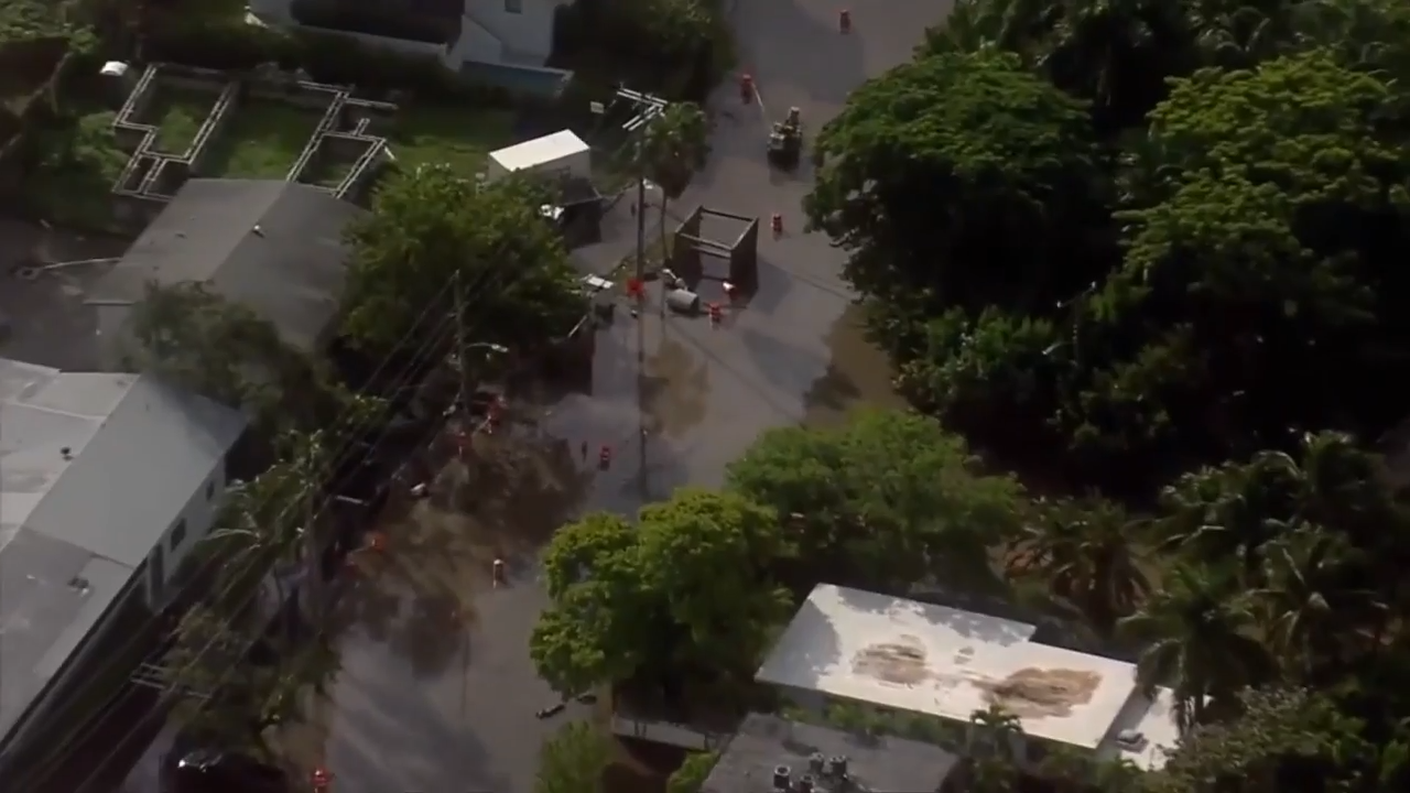 King tide causes flooding across Miami-Dade and Broward County streets — WSVN 7 Miami-Dade, Woodbury Community news